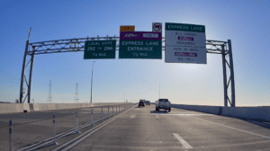 E-ZPass Express Lane Entrance